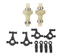 plplaaoo RC Steering Cup Upper Swing Arm Differential Premium Metal Plastic Durable Spare Parts for 284010 284161 K989 1/28 RC Cars