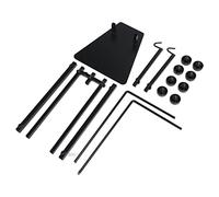 plplaaoo Reptile Lamp Stand Multipurpose Double Hook Adjustable Terrarium Metal Light Stand for Reptile Terrarium Tank