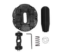 plplaaoo Sequential Shifter Mod, Handbrake Mod, Sequential Shifter Plate Knob, Easy To Replace, for Logitech G25 G27 G29 G920 G923 for Thrustmaster Th8a Shifters USB Sim Shifter Knob Adapter