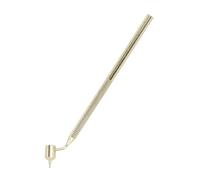 plplaaoo Slanting Fine Line Painting Pen Precise Detailing Fine Line Fluid Writer Paint Applicator Pen for Fabric Wood Metal Aluminum Material Professional Art Tool (0.7mm)