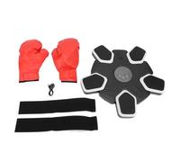 plplaaoo Smart Music Boxing Machine Wall Mounted Punching Target BT Connected Home Gym Fitness Trainer with Dynamic Music Motivation for Boxing Training ABS PP Material (Child Version)