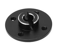 plplaaoo Straight Tooth Adapter RC Car Wheel Hub Adapter Replacement for 3Racing D5 1/10 Road Car Black Aluminum Alloy 22mm Diameter 9mm Thickness