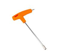 plplaaoo T Handle Wrench Set Premium Alloy Steel Built in Secret Spoke Cap Spanner Repairing Tool for Bike Motorcycle Maintenance and General Repairs (Hex Hole (5.5MM))