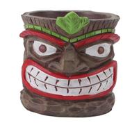 plplaaoo Totem Sculpture Planter Pot UV Proof Resin Decorative Flower Pot for Indoor Outdoor Colorful Garden Decor