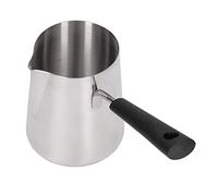 Plplaaoo Turkish Coffee Pot, 600ml, Modern, Silver, Stovetop Espresso Pot