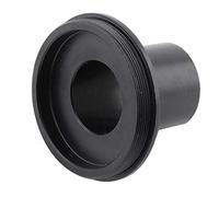 plplaaoo Universal Biological Microscope T Ring Adapter M42x0.75mm Thread to 23.2mm Mount Metal Adapter for Microscope Photography Durable Black
