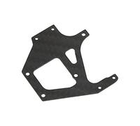 plplaaoo Up Carbon Frame RC Helicopter Replacement Original High Stiffness Carbon Fiber Upper Side Panel for Fly Wing FW200 Remote Control Helicopter Black