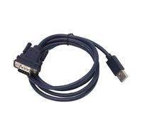 plplaaoo USB to RS232 Converter High Speed USB 2.0 to DB9 9 Pin Male Serial Adapter Cable for Cash Register Barcode Printer Scanner Access Control System 48 Inch Flexible Cable