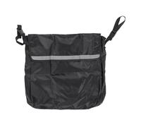 plplaaoo Wheelchair Storage Bag Large Capacity Oxford Cloth Portable Wheelchair Back Hanging Bag Pouch for Wheelchair Walker Scooters Mobility Chairs Black 46x7.5x41.5cm