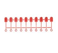 plplaaoo XT60 Plug Connector Caps Rubber Terminal Protection Cover for RC Lithium Battery 10Pcs Red Insulation Wear Resistant