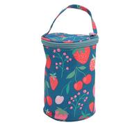 plplaaoo Yarn Storage Bag Crochet Organizer Knitting Accessories Portable Handle Bucket for Home Travel Use Durable 600D Oxford Cloth 18 x 12.5cm (Type 2)