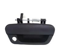 PLQAWRBT Car Left or Right Outside Door Handle Compatible with Chevrolet Spark Beat Hatchback Sedan 95964943 95964944(Front right black)