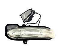 PLQAWRBT Mirror Turn Signals Compatible with Mercedes-Benz W211, E-Class | Clear Crystal 4-Wire Light Side Lamp Compatible with Mercedes-Benz 2038201321, 2038201421(Right)