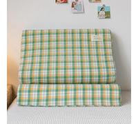 PLQWMR 1pc Soft Cotton Bella-Green Pillowcase Cover, Latex Pillow's Case Cover, Memory Foam Compatible, Sleeping Pillowcase for Home Use, 40cmX60cm