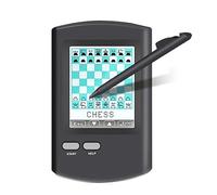 PLSGKF Mini Electronic Chess Set Intelligent, Chess Computer Touch-Based Human-Machine Game Multiple Ways To Play Electronic Chess Hd Portable Single Player Computer Match