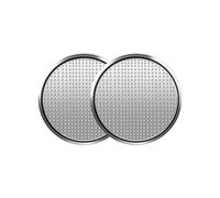 PLT Rechargeable Button Batteries, LIR2032 3.6 V Ion Button Battery, 2 x Flat Ion Batteries, 40 mAh, 1-1.5 H Load for Electronic Toys