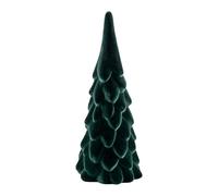 Plucked Ceramic Christmas Tree Desktop Decoration Style Home Counter Present Clues Ornament (D, 25x10cm)