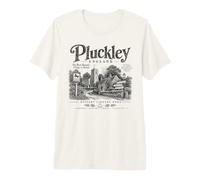 Pluckley England Haunted Village - Vintage British Ghosts Premium T-Shirt