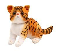 Plüschkatze - Süßes Plüschtier | Kätzchen Plüschtiers | Plüschtier gegen Angst, süßes | Plüschpuppe Katze, weiches Puppenkatzenspielzeug, ausgestopftes, Heimdekoration für und Mädchen