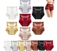 pluffy New Upgraded Unique Underwear Tummy Control, High-Waist Tummy Control Seamless Shaping Panties (K-7pcs,M)