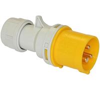 Plug 16A 3P IP44 110V, Industrial Mains Plugs & Sockets, Electrical Connectors, Qty.1 | 013-4
