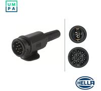 HELLA 8JA 005 951-041 Plug - 12V - 13-pin connector
