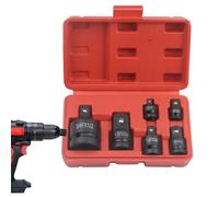 Plug Adapter Set | Reducer and Extension Kit Set - 6-Piece Universal Plug Adapter Set for Construction Electrical Engineering Maintenance Carpentry Garage Repair