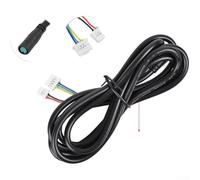Plug-and-Play Data Cable for Xiaomi 5 PRO 165cm Long | Direct fit male connector, precise pin alignment, ensures stable data transmission, black rubber sheath