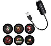 Plug and Play HD Christmas Projector - 6 Festive Scenes | 5D Holographic Night Light Projector, No WiFi or App Needed, Auto Shut-Off, Silent Operation, Room Transformation