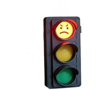 Plug-and-Play USB Traffic Light with Red Yellow Green Lights Desktop Status Indicator to Reduce Interruptions Set Boundaries for Focus in Shared Workspaces Offices Dorms