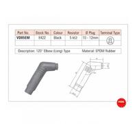 PLUG COVER - NGK VD05EM - Stock No. 8422 - SINGLES - 8422