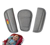 Plug for car seat straps, replacement straws for car seats, 3 car seat straps, black pits for a car, non-slip, non-slip straps