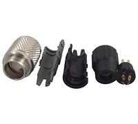 PLUG, FREE, 4WAY; Circular Connector Shell Style:Cable Mount Plug; Circular Contact Type:Solder Pin; Connector Body Mate 99 0079 100 04; Qty X 1