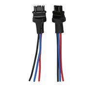 Plug Harness Cable Adapter, Industrial Grade 3157 Headlight Socket Wiring Harness, for Car Boat with High Efficiency, for DIY Installation