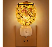 Plug In Electric Wax Melt Burner for Wax Melts, Essential Oil, Fragrance, Night Light, Aroma Decor for Home, Office, Gifts (YELLOW)