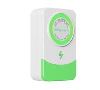 Plug-in Electricity Saving Device, Intelligent Energy Saver with Voltage Optimisation, Overheat Protection, for Home and Office