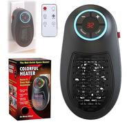 Plug In Go Heater - Plugs Directly Into The Wall For Instant Heat, Go Heater Plug In Remote, sPlug In Wall sHeater For Bathroom Home Office (1pc)