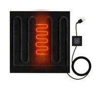 Plug in Heated Pad, Portable Heated Blanket, Timing Modes Travel Heating Pad Electric Heated Blanket, Lightweight Heated Blanket for Car, USB Electric Blanket for