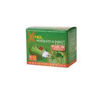 Plug-in Mosquito Repellent Plug-in Insect Killer for Home & Travel Lasts for up to 45 Nights per refill | includes 1 Refill Long Lasting Performance | 1 Pack