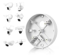Plug-in Mount for Ring Floodlight Cam Wired Plus/Pro, Blink Wired Floodlight Camera, Wyze Floodlight Camera V2/Pro and Roku Floodlight Camera, Eufy Floodlight E340 Mount, Weatherproof, Easy Install