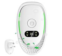 Plug-In Negative Ion Air Purifier for Bedroom Home, Automatic Air Freshener Whisper-Quiet Operation 1W Power Dust, Pet Dander, Odour, Smoke, Office, Desktop (1)