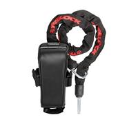Trelock Zr 355 With Saddle Bag Chain Lock Silver 1000 mm