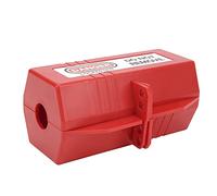 Plug Lock for Lockout Tagout, Plastic Plug Lockout for Electrical Plug Lock, Industrial Safety Tool for Air Conditioner TV Power Rationing/Off, for Most Plugs and Shackle Diameter Padlocks