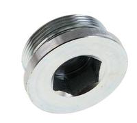 Plug M48 X 2 Steel FKM with Internal Hex 250bar (3512.5psi)