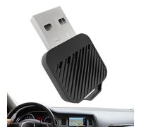 Plug Play Car Adapter - Wired to Wireless Converter, Auto Connect with Seamless Streaming, Vehicle Dongle with Universal Fit, Music Playback, Road Trip for Truck SUV, 0.83×0.79×0.24in