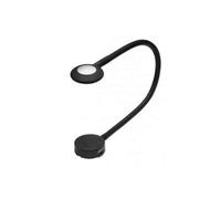 Plug & Play Headboard Dimmable Reading Light Kit, 2X Black Flexible Reading Lights With Usb