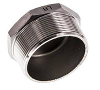 Plug R2 1/2'' Stainless steel with External Hex 16bar (224.8psi)