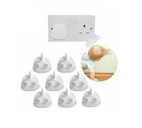 Plug Socket Covers UK for Baby Proofing - 10 Pack Tight Fit Waterproof Wall Socket Protector Set for Indoor Outdoor Use, White Electric Socket Cover for Child Safety