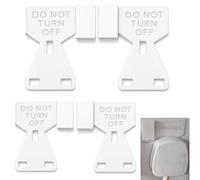 Plug Socket Switch Protector Pair - Helps Prevent Unwanted Power Shut-Off - Tool-Free Installation - Fits Most UK Wall Sockets - Reusable Safety Covers (2 Pairs (4 Covers))