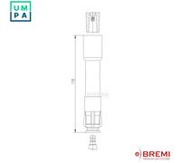 PLUG SPARK PLUG 13249A1,8 FOR BMW 5/E39 7/E38 M42B18 1.8L 4cyl 3 E36 M54B30 3.0L